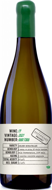 Nr. 17 Gelber Muskateller Amphora 2021